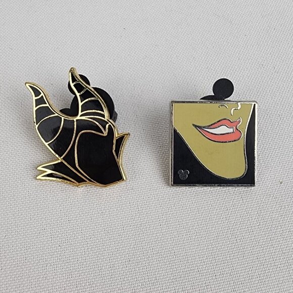 Maleficent Disney Hidden Mickey Pins - Picture 1 of 6
